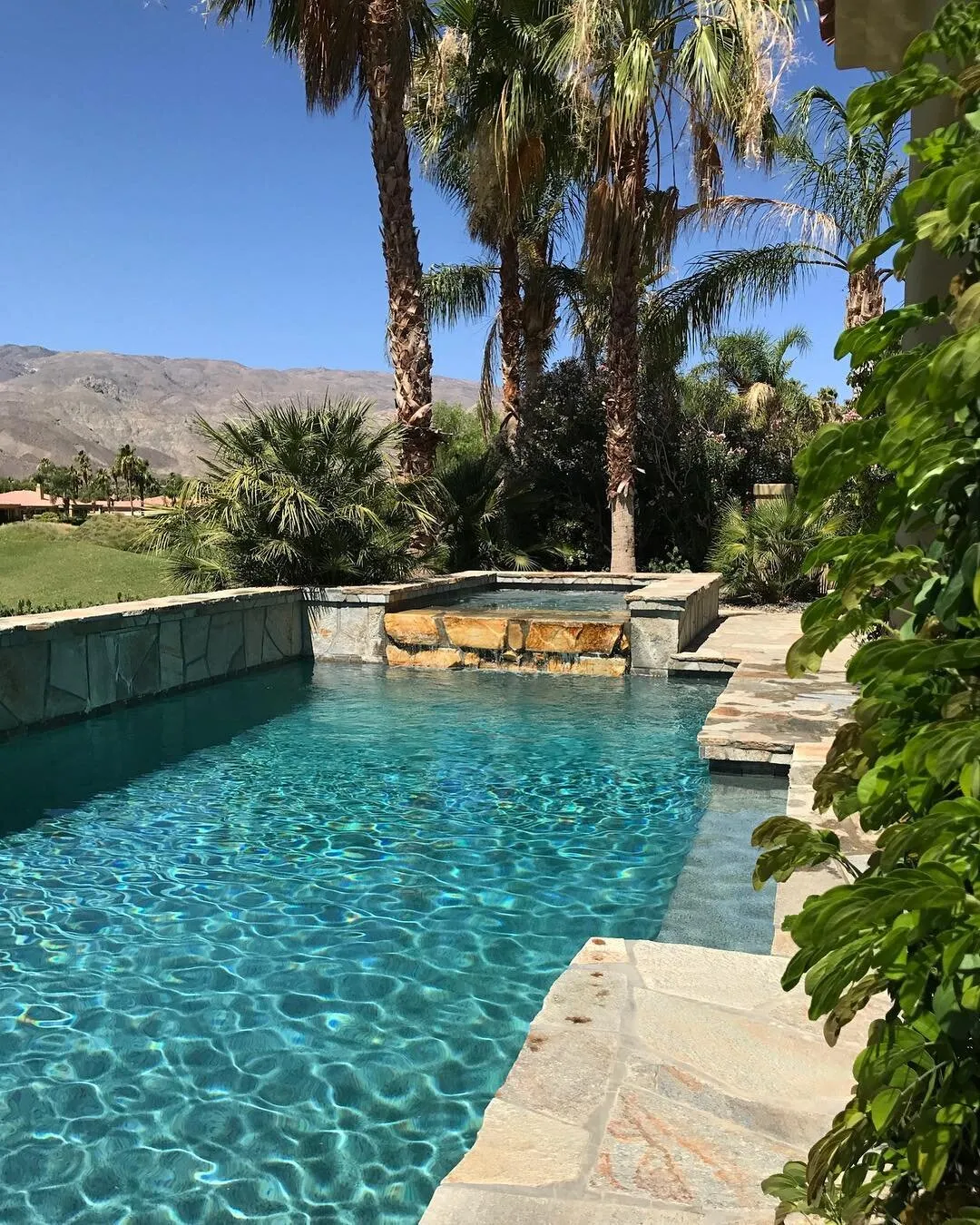 Rancho Mirage Pool Background